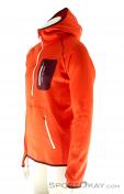 Ortovox MI Fleece Zip Neck Hoody Mens Sweater, , Orange, , Male, 0016-10343, 5637494926, , N1-06.jpg
