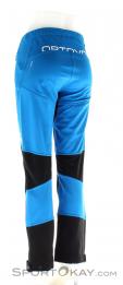 Ortovox MI Piz Duleda Womens Ski Touring Pants, , Blue, , Female, 0016-10346, 5637494940, , N1-11.jpg
