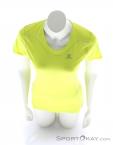 Salomon Agile SS Womens T-Shirt, , Yellow, , Female, 0018-10459, 5637497227, , N3-03.jpg