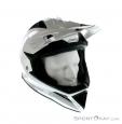 Airoh Fighters Color White Gloss Downhill Helmet, Airoh, Blanc, , Hommes,Femmes,Unisex, 0143-10023, 5637500105, 8029243196952, N2-02.jpg