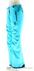 Scott Ultimate Dryo Womens Ski Pants, Scott, Turquoise, , Female, 0023-10404, 5637502015, 7613317531582, N1-06.jpg