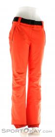 Schöffel Davos Womens Ski Pants, Schöffel, Orange, , Femmes, 0246-10009, 5637502681, 4052597870500, N1-01.jpg