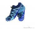 Salomon Speedcross 4 GTX Womens Trail Running Shoes Gore-Tex, , Bleu, , Femmes, 0018-10484, 5637503058, , N2-07.jpg