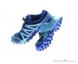 Salomon Speedcross 4 GTX Womens Trail Running Shoes Gore-Tex, , Bleu, , Femmes, 0018-10484, 5637503058, , N3-08.jpg
