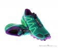 Salomon Speedcross 4 Womens Trail Running Shoes, Salomon, Verde, , Mujer, 0018-10485, 5637503082, 889645082011, N1-01.jpg