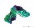 Salomon Speedcross 4 Womens Trail Running Shoes, , Green, , Female, 0018-10485, 5637503082, , N3-18.jpg