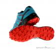 Salomon Speedcross 4 Womens Trail Running Shoes, , Turquoise, , Female, 0018-10485, 5637503098, , N1-11.jpg