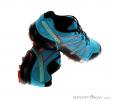 Salomon Speedcross 4 Womens Trail Running Shoes, Salomon, Turquoise, , Femmes, 0018-10485, 5637503098, 0, N3-18.jpg