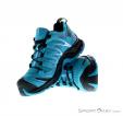 Salomon XA Pro 3D Womens Trail Running Shoes, , Bleu, , Femmes, 0018-10487, 5637503203, , N1-06.jpg