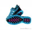Salomon XA Pro 3D Womens Trail Running Shoes, Salomon, Blue, , Female, 0018-10487, 5637503203, 889645060491, N1-11.jpg