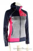 Crazy Idea Jacket Ionic Womens Ski Touring Sweater, , Gris, , Mujer, 0247-10005, 5637503875, , N1-01.jpg
