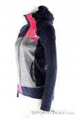 Crazy Idea Jacket Ionic Womens Ski Touring Sweater, , Gris, , Mujer, 0247-10005, 5637503875, , N1-06.jpg