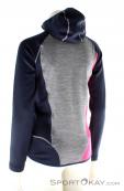 Crazy Idea Jacket Ionic Womens Ski Touring Sweater, , Gris, , Mujer, 0247-10005, 5637503875, , N1-11.jpg