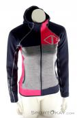Crazy Idea Jacket Ionic Womens Ski Touring Sweater, , Gris, , Mujer, 0247-10005, 5637503875, , N2-02.jpg