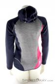 Crazy Idea Jacket Ionic Womens Ski Touring Sweater, , Gris, , Mujer, 0247-10005, 5637503875, , N2-12.jpg