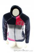 Crazy Idea Jacket Ionic Womens Ski Touring Sweater, , Gris, , Mujer, 0247-10005, 5637503875, , N3-03.jpg
