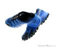 Salomon Speedcross 4 CS Mens Trail Running Shoes, , Modrá, , Muži, 0018-10493, 5637503993, , N4-09.jpg
