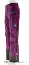 Mammut Luina Tour Womens Ski Pants, , Purple, , Female, 0014-10453, 5637504075, , N1-06.jpg