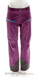 Mammut Luina Tour Womens Ski Pants, , Purple, , Female, 0014-10453, 5637504075, , N2-02.jpg