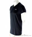 Under Armour Coolswitch Run V Neck Mens Functional Shirt, Under Armour, Black, , Male, 0001-10303, 5637504264, 889819470392, N1-06.jpg