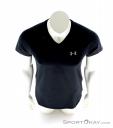 Under Armour Coolswitch Run V Neck Mens Functional Shirt, Under Armour, Black, , Male, 0001-10303, 5637504264, 889819470392, N3-03.jpg