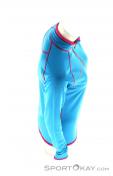 Mammut Schneefeld Zip Pull Womens Functional Shirt, Mammut, Bleu, , Femmes, 0014-10498, 5637504639, 7613186950033, N3-18.jpg