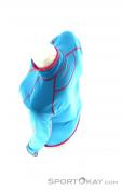Mammut Schneefeld Zip Pull Womens Functional Shirt, Mammut, Bleu, , Femmes, 0014-10498, 5637504639, 7613186950033, N4-09.jpg