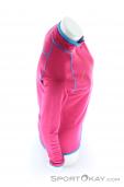 Mammut Schneefeld Zip Pull Womens Functional Shirt, , Pink, , Female, 0014-10498, 5637504644, , N3-18.jpg