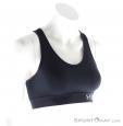 Under Armour Mid Solid Womens Sports Bra, Under Armour, Negro, , Mujer, 0001-10338, 5637504725, 0, N1-01.jpg