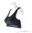 Under Armour Mid Solid Womens Sports Bra, Under Armour, Negro, , Mujer, 0001-10338, 5637504725, 0, N1-06.jpg