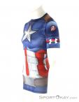 Under Armour TY Comp Captain America Mens Fitness Shirt, Under Armour, Bleu, , Hommes, 0001-10364, 5637504964, 889819283084, N1-06.jpg