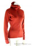 Black Diamond Coefficient Hoody FZ Womens Outdoorsweater, , Rouge, , Femmes, 0056-10111, 5637505486, , N1-01.jpg