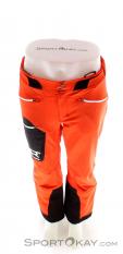 Ortovox Bacun Mens Ski Touring Pants, Ortovox, Orange, , Hommes, 0016-10380, 5637505683, 4250875258808, N3-03.jpg
