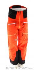 Ortovox Guardian Shell 3L Pant Mens Ski Touring Pants, Ortovox, Oranžová, , Muži, 0016-10381, 5637505690, 4250875246195, N2-02.jpg