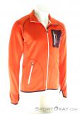 Ortovox FZ Merino Fleece Jacket Mens Ski Touring Sweater, Ortovox, Orange, , Hommes, 0016-10388, 5637505815, 4250875252738, N1-01.jpg