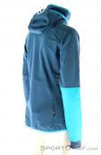 Ortovox MI Piz Duleda Womens Ski Touring Jacket, , Blue, , Female, 0016-10408, 5637507881, , N1-16.jpg