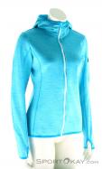 Ortovox FZ Fleece Melange Hoody Damen Tourensweater, , Blau, , Damen, 0016-10416, 5637508041, , N1-01.jpg