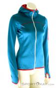Ortovox Fleece Hoody Womens Sweater, , Blue, , Female, 0016-10183, 5637508084, , N1-01.jpg