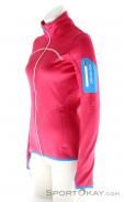 Ortovox FZ Fleece Jacket Womens Ski Touring Sweater, Ortovox, Pink, , Female, 0016-10418, 5637508090, 0, N1-06.jpg