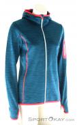 Ortovox FZ Fleece Melange Hoody Womens Ski Touring Sweater, , Multicolored, , Female, 0016-10416, 5637508119, , N1-01.jpg