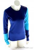 Ortovox Rock'n'Wool Long Sleeve Womens Functional Base Layer, , Blue, , Female, 0016-10419, 5637508130, , N2-02.jpg