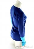 Ortovox Rock'n'Wool Long Sleeve Womens Functional Base Layer, Ortovox, Bleu, , Femmes, 0016-10419, 5637508130, 0, N2-17.jpg