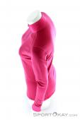 Ortovox Supersoft Long Sleeve ZipNeck Womens Function Shirt, , Fialová, , Ženy, 0016-10197, 5637508151, , N3-08.jpg