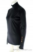 Ortovox Pure Zip Long Sleeve Womens Functional Shirt, Ortovox, Black, , Female, 0016-10423, 5637508174, 4250875224551, N1-06.jpg