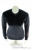 Ortovox Pure Zip Long Sleeve Womens Functional Shirt, Ortovox, Black, , Female, 0016-10423, 5637508174, 4250875224551, N3-03.jpg
