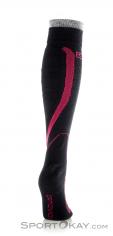 Ortovox Ski Light Womens Ski Socks, Ortovox, Black, , Female, 0016-10433, 5637508323, 4250875211094, N1-16.jpg