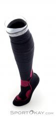 Ortovox Ski Light Womens Ski Socks, Ortovox, Black, , Female, 0016-10433, 5637508323, 4250875211094, N3-08.jpg