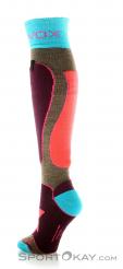 Ortovox Ski Rock'n'Wool Womens Ski Socks, , Multicolor, , Mujer, 0016-10434, 5637508346, , N1-11.jpg