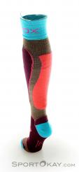 Ortovox Ski Rock'n'Wool Womens Ski Socks, Ortovox, Multicolore, , Femmes, 0016-10434, 5637508346, 4250875256606, N2-12.jpg