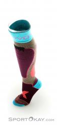 Ortovox Ski Rock'n'Wool Womens Ski Socks, Ortovox, Viacfarebné, , Ženy, 0016-10434, 5637508346, 4250875256606, N3-08.jpg